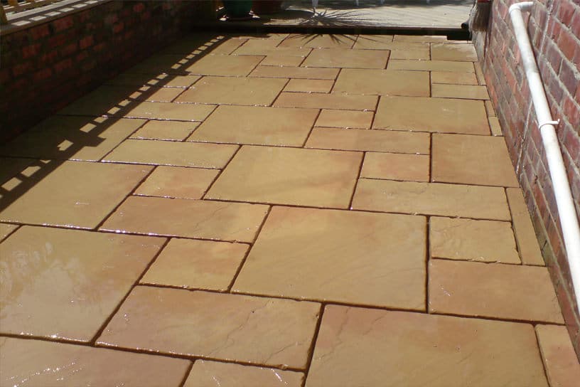 York Stone Patio Paving